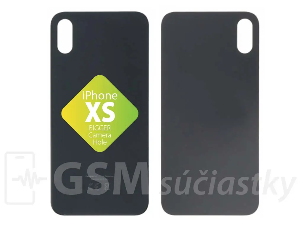 Apple iPhone Xs zadní sklo housingu Space Gray