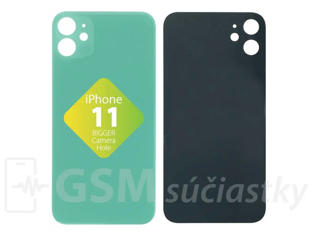 Apple iPhone 11 Zadní sklo housingu Zelené
