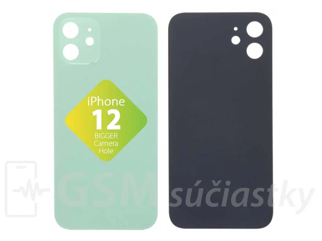 Apple iPhone 12 Zadní sklo housingu Zelené