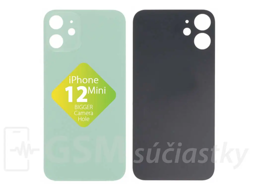 Apple iPhone 12 Mini Zadní sklo housingu Zelené