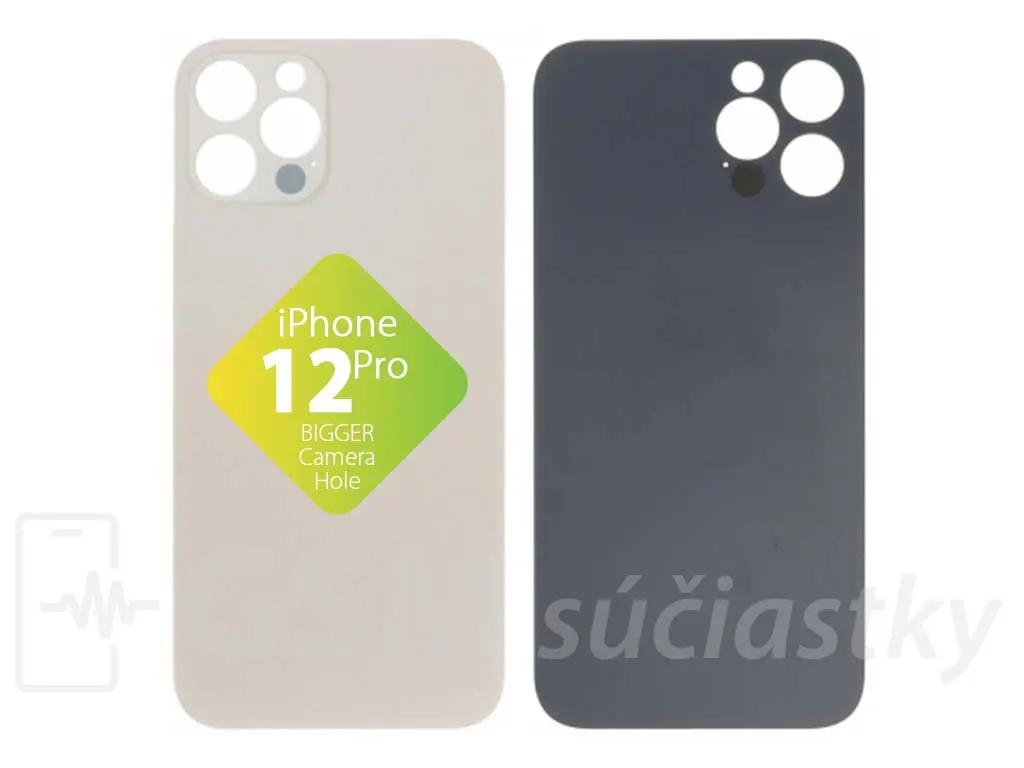 Apple iPhone 12 Pro Zadní sklo housingu Gold