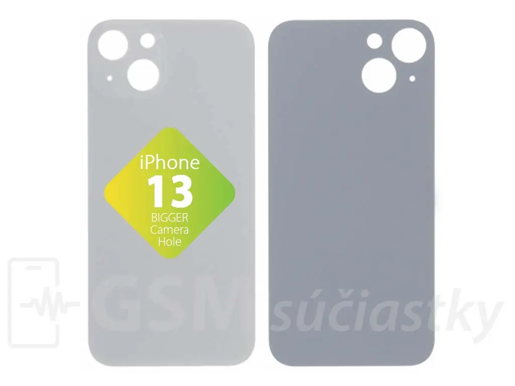 Apple iPhone 13 Zadní sklo housingu Starlight