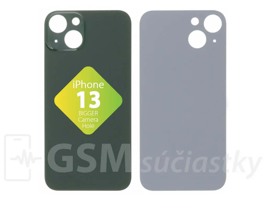 Apple iPhone 13 Zadní sklo housingu Zelené