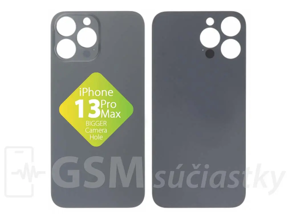 Apple iPhone 13 Pro Max Zadní sklo krytu Graphite