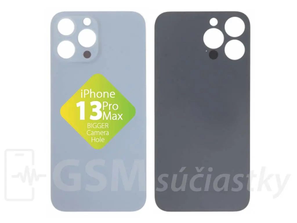 Apple iPhone 13 Pro Max Zadní sklo krytu Sierra Blue