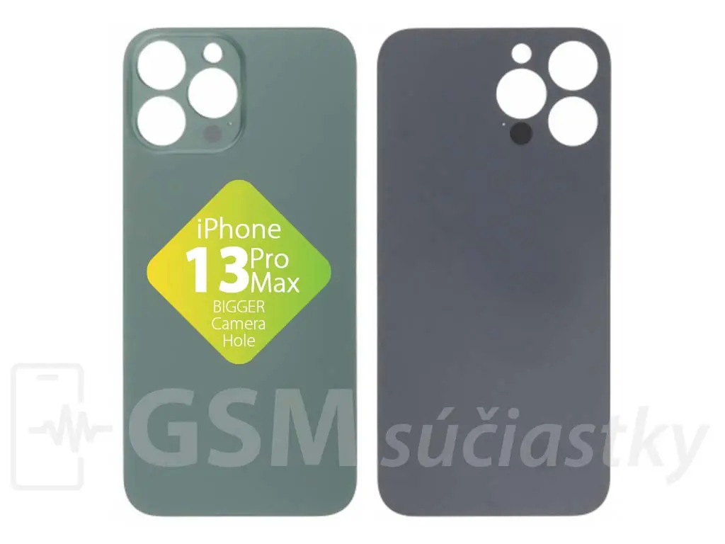 Apple iPhone 13 Pro Max Zadní sklo housingu Alpine Green