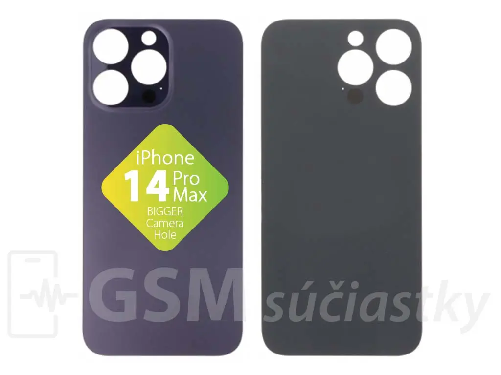 Apple iPhone 14 Pro Max Zadní sklo housingu Deep Purple