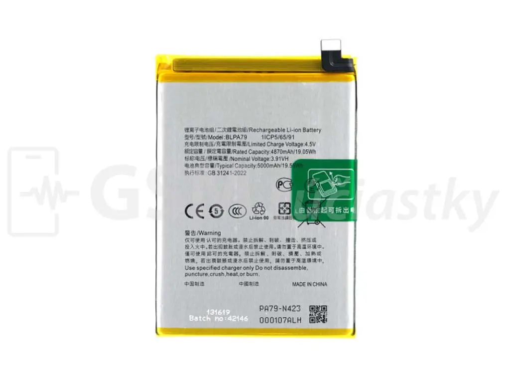 Baterie Oppo Reno12 F 5G, Reno12 F 4G BLPA79