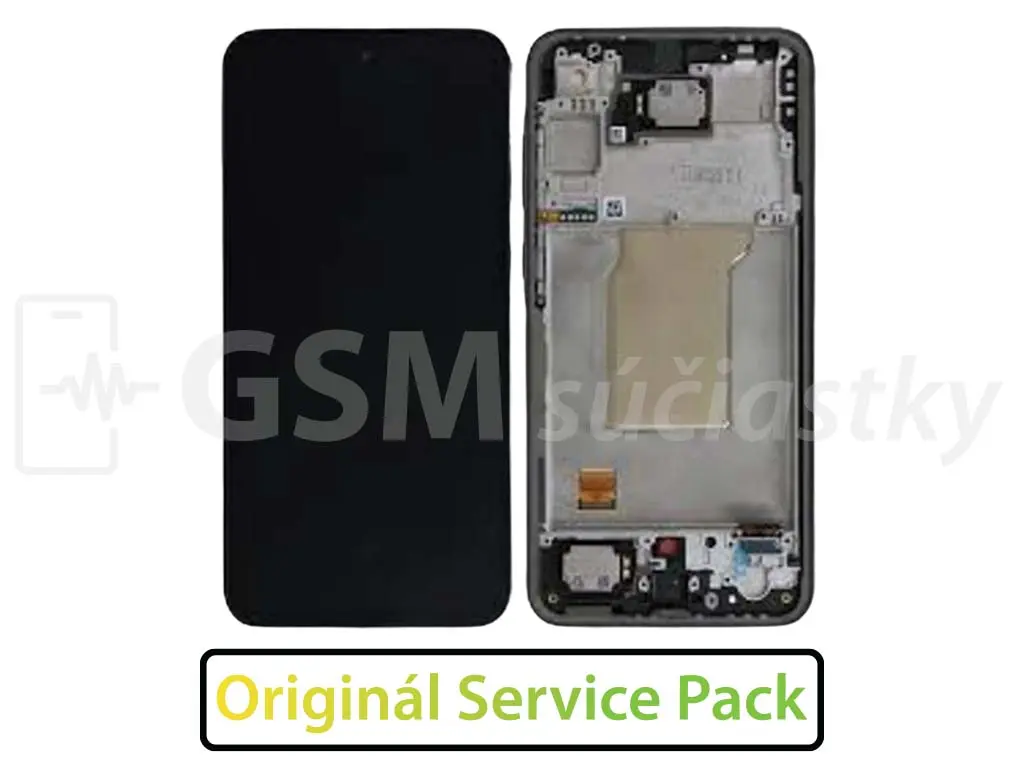 Samsung A366 Galaxy A36 5G LCD displej + Dotykové sklo a Rám Originál