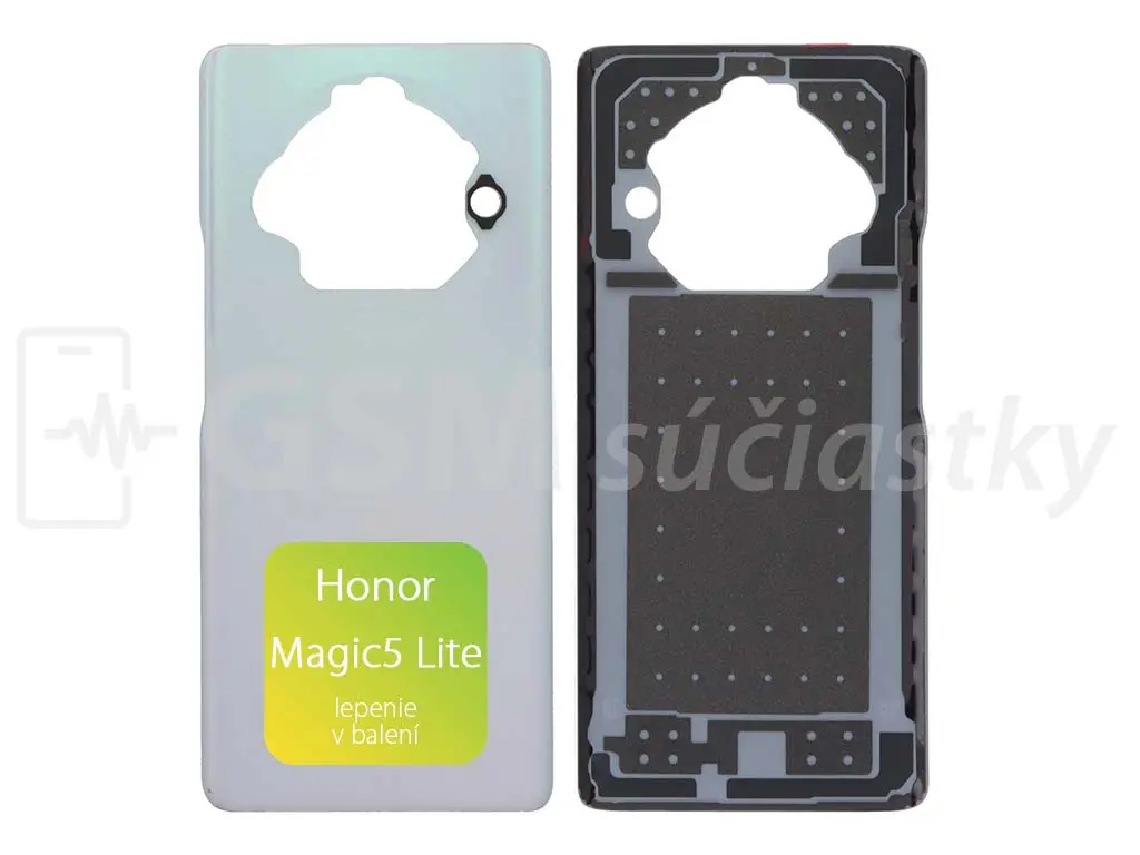 Honor Magic5 Lite Kryt baterie Titanium Silver