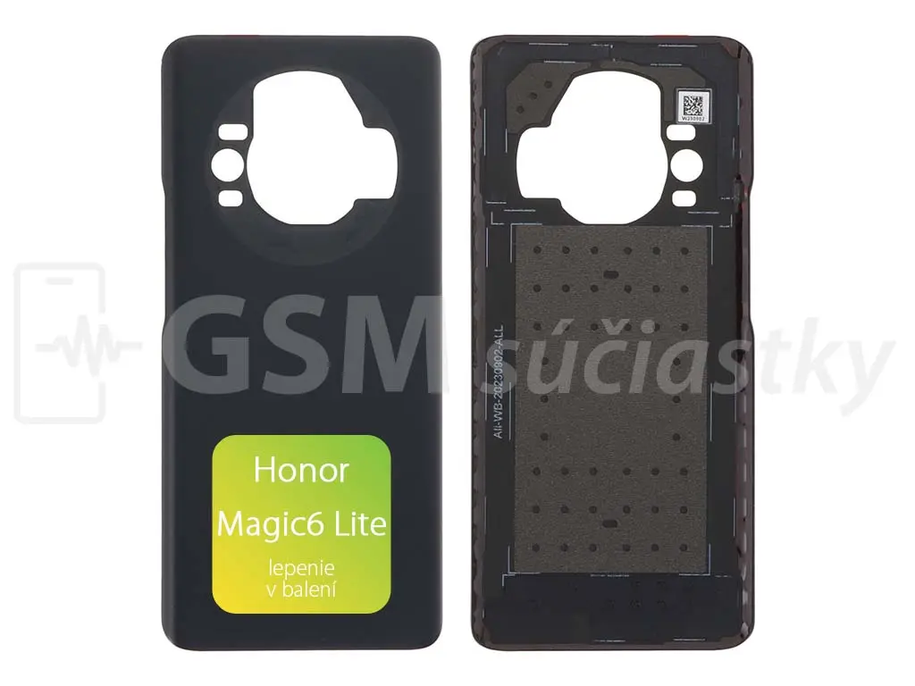 Honor Magic6 Lite Kryt baterie Midnight Black