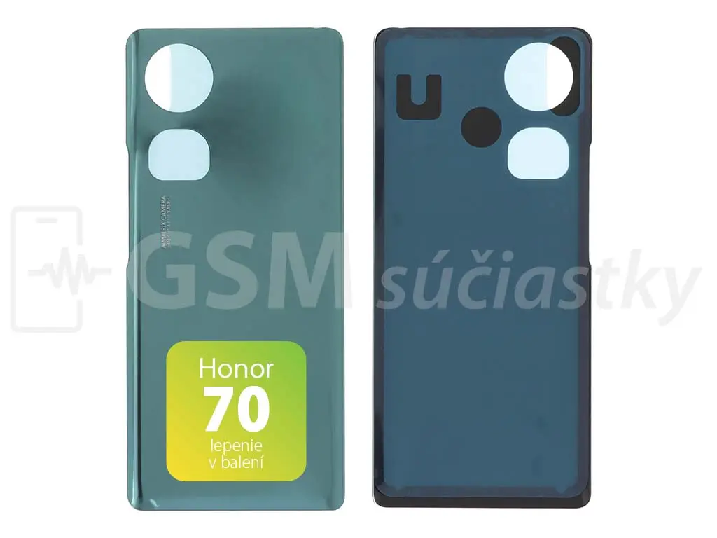 Honor 70 kryt baterie zelený