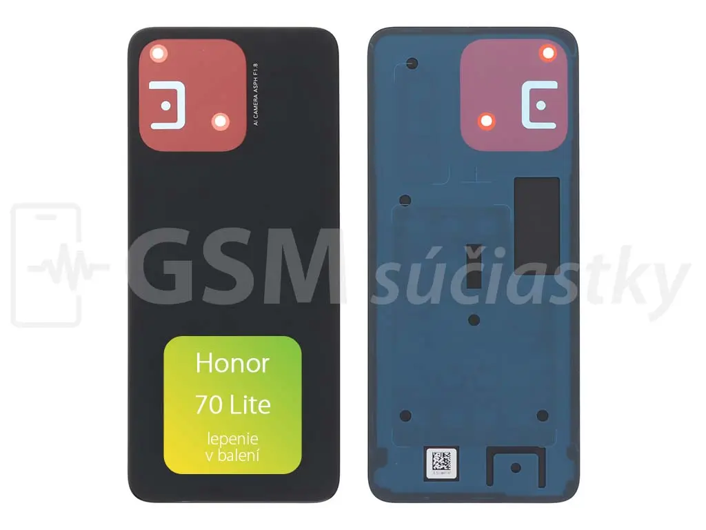 Honor 70 Lite Kryt baterie Midnight Black
