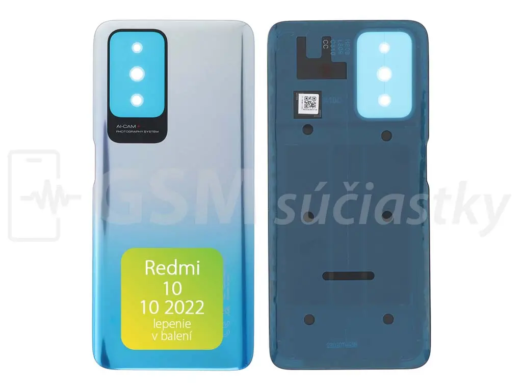 Xiaomi Redmi 10, Redmi 10 2022 kryt baterie modrý