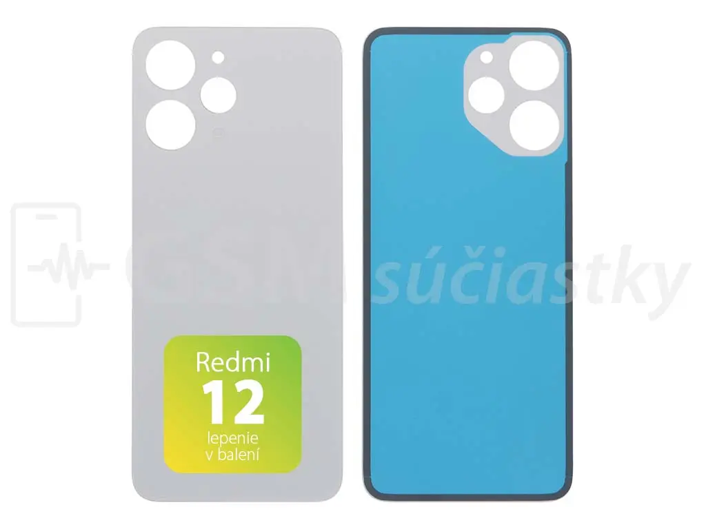 Xiaomi Redmi 12 Kryt baterie Polar silver
