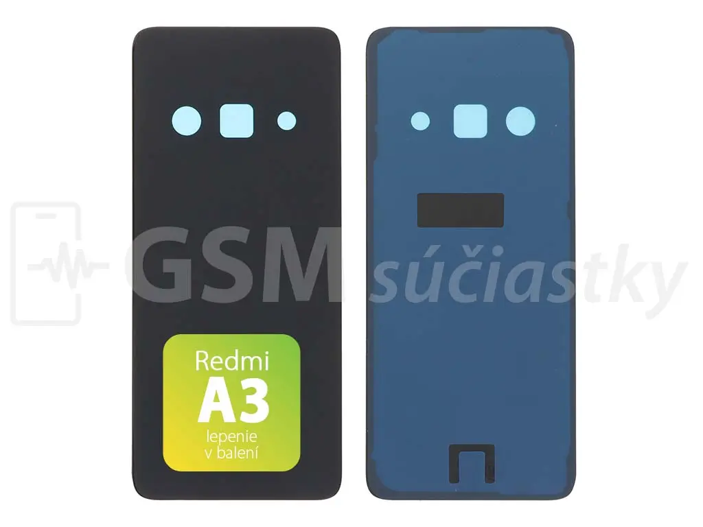 Xiaomi Redmi A3 Kryt baterie Midnight Black