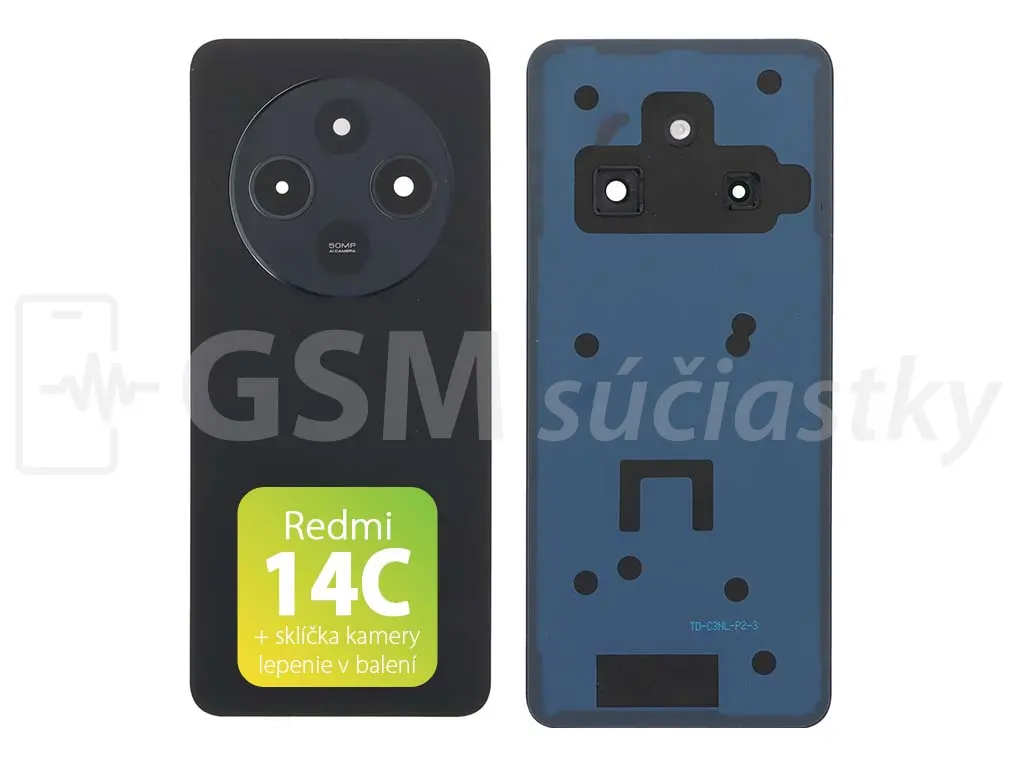 Xiaomi Redmi 14C Kryt baterie Black
