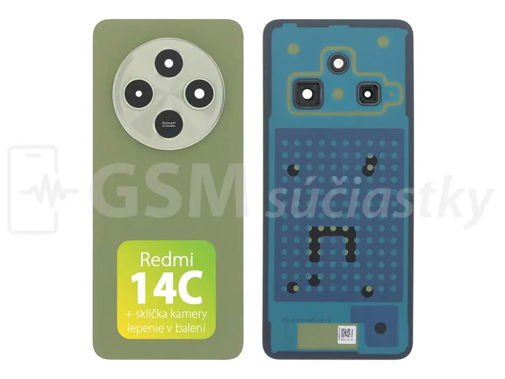 Xiaomi Redmi 14C Kryt baterie Lemon Green