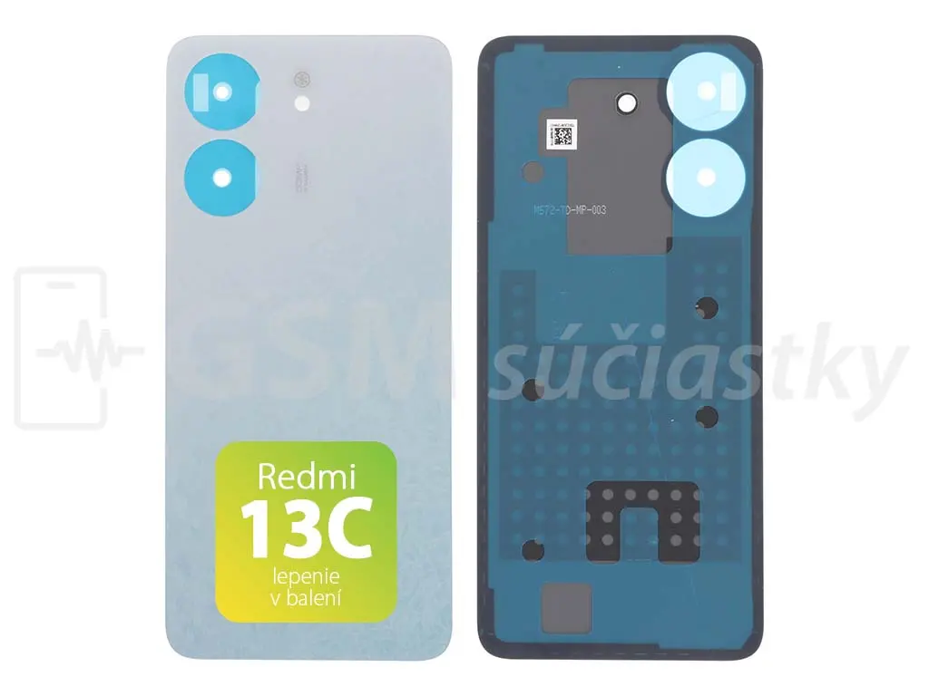 Xiaomi Redmi 13C Kryt baterie Glacier White