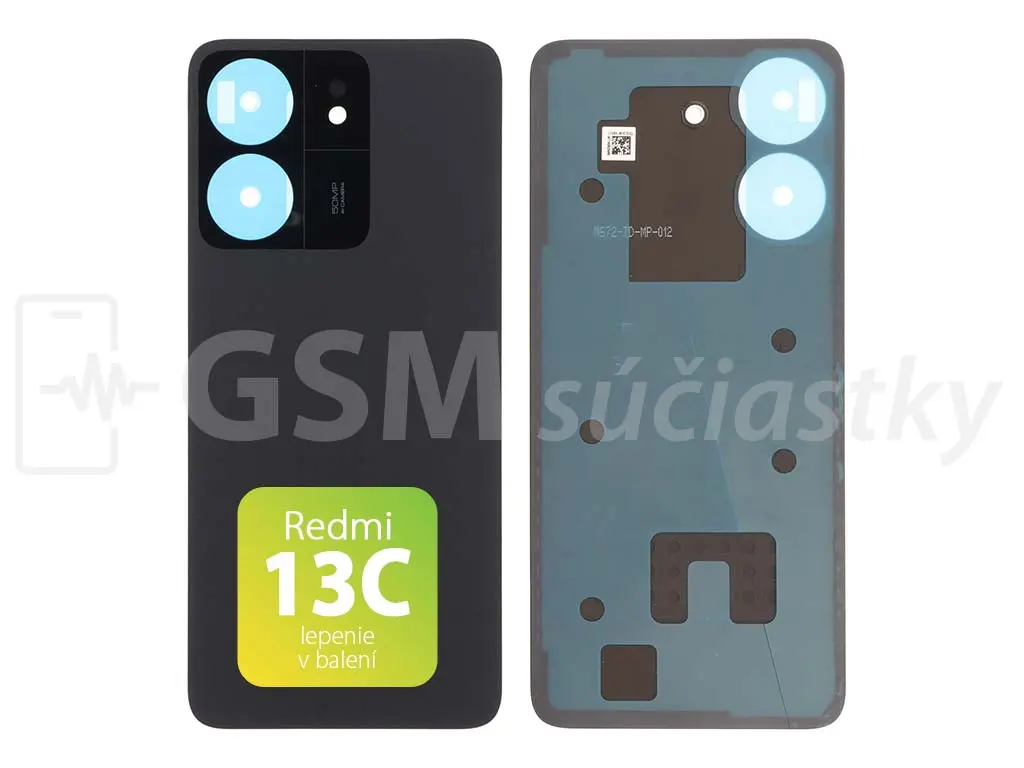 Xiaomi Redmi 13C Kryt baterie Midnight Black