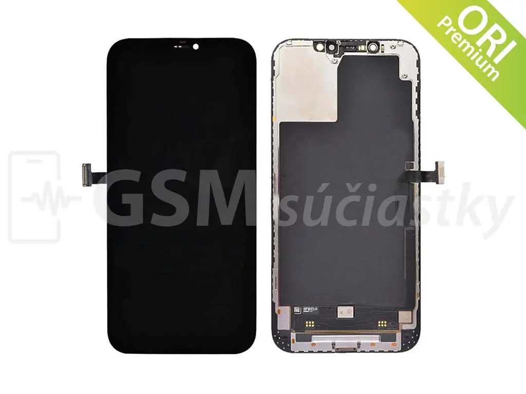 iPhone 12 Pro Max LCD displej + dotykové sklo zobrazující se jako Originál