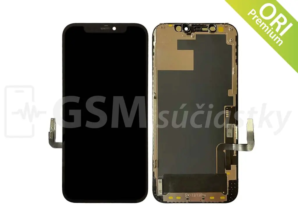 iPhone 12 Pro LCD displej + dotykové sklo zobrazující se jako Originál
