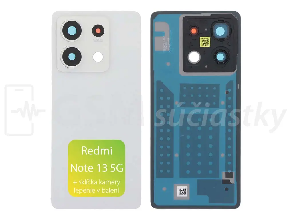 Xiaomi Redmi Note 13 5G Kryt baterie Arctic White