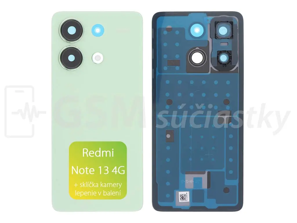 Xiaomi Redmi Note 13 4G Kryt baterie Mint Green