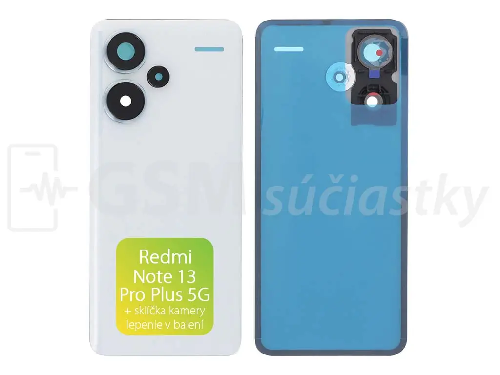 Xiaomi Redmi Note 13 Pro+ 5G Kryt baterie Lunar White
