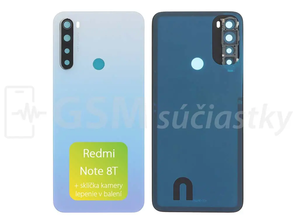 Xiaomi Redmi Note 8T kryt baterie white