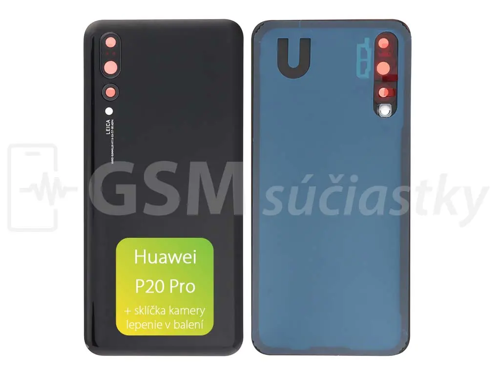 Huawei P20 Pro kryt baterie černý