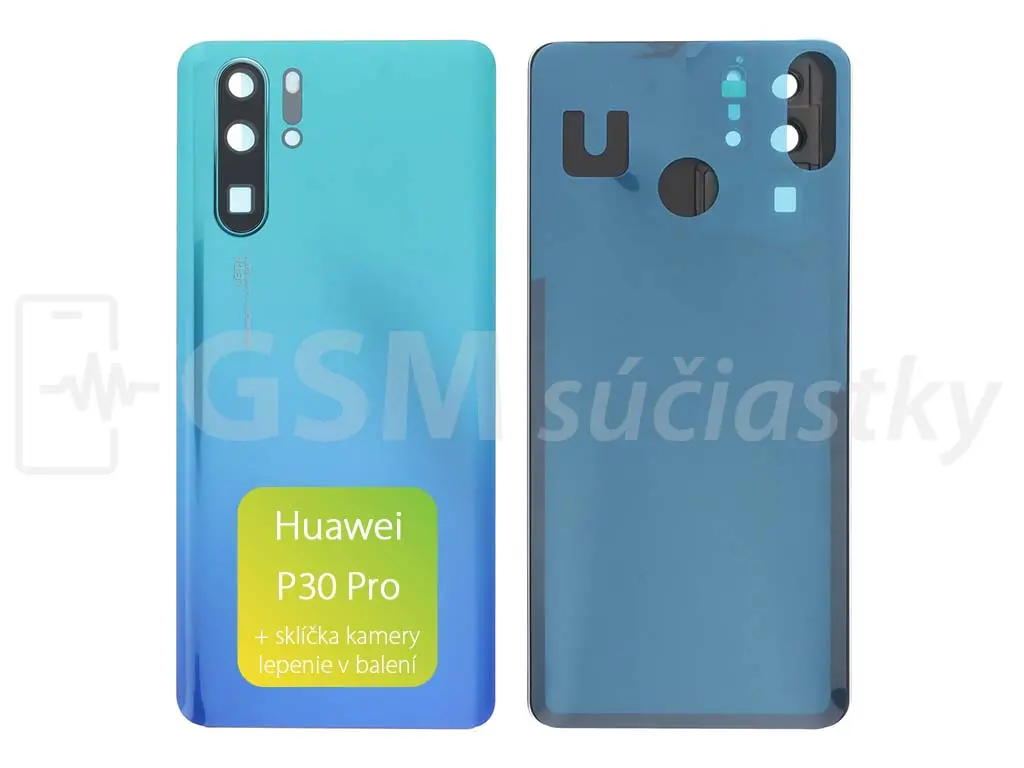 Huawei P30 Pro kryt baterie Aurora Blue
