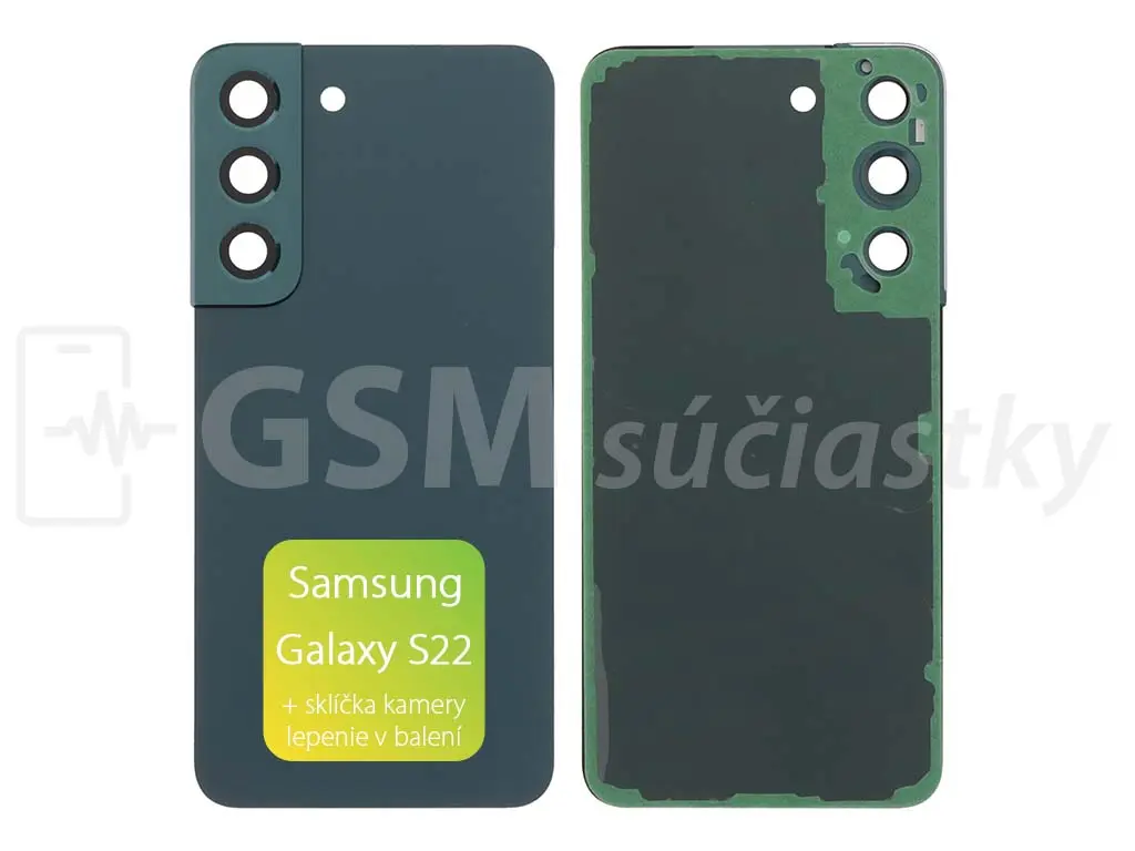 Samsung Galaxy S22 kryt baterie zelený