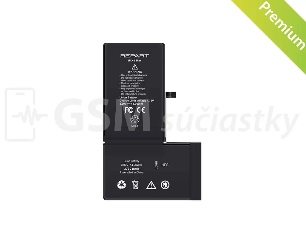 Baterie s vyšší kapacitou pro iPhone XS Max 3700mAh