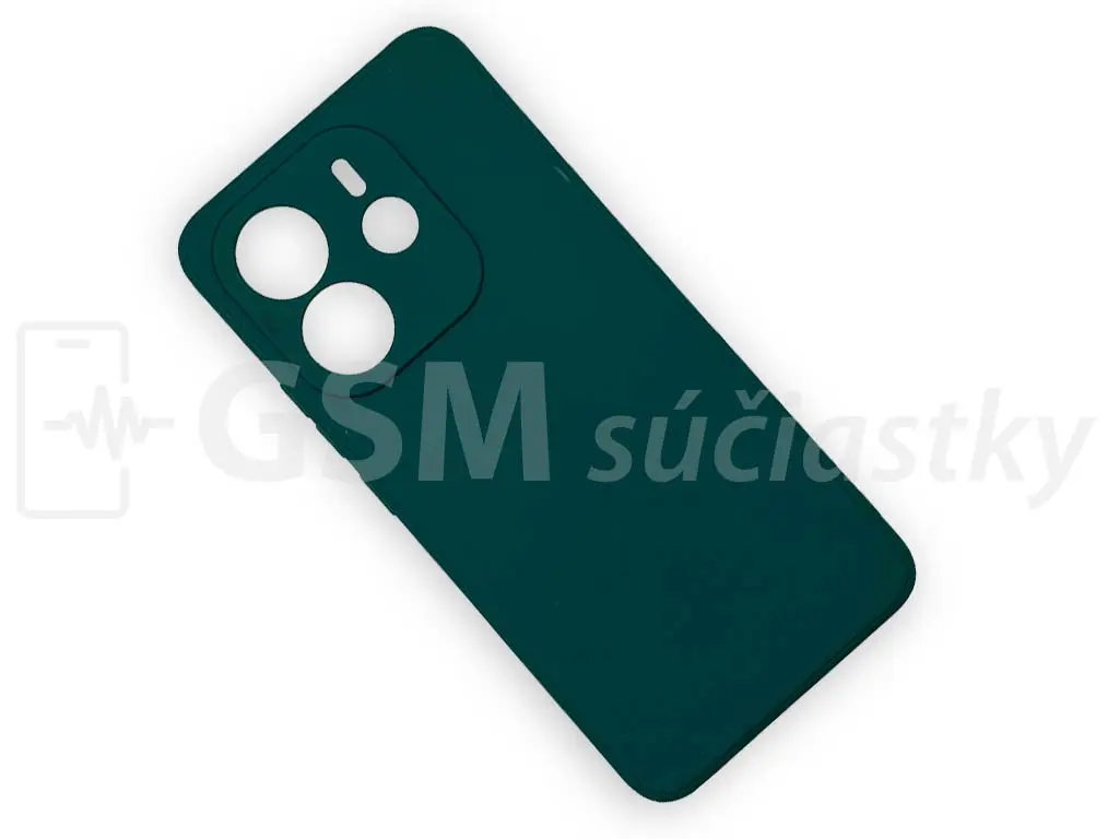 Silikonové pouzdro Xiaomi Redmi Note 14 4G, zelené