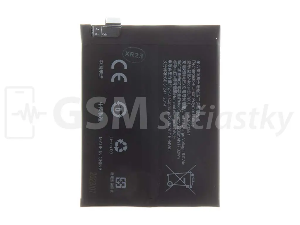 Baterie OnePlus 8T 4500mAh BLP801