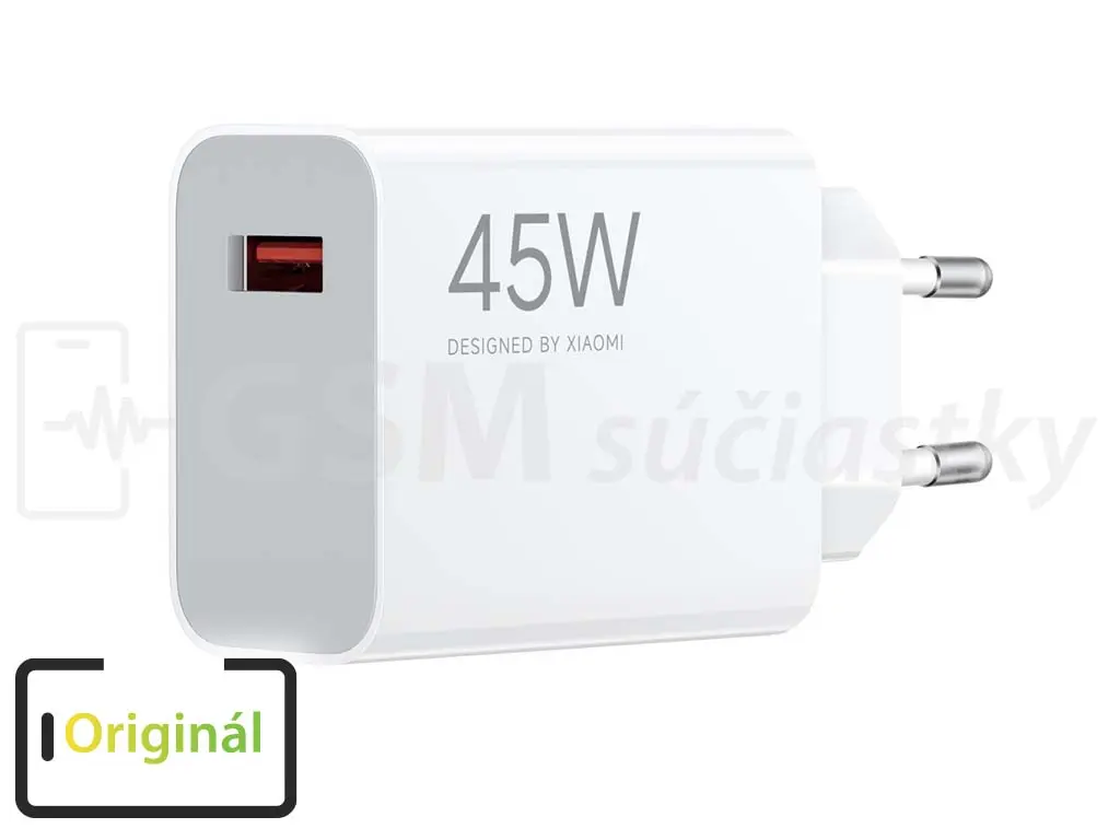 Originální nabíječka Xiaomi 45W