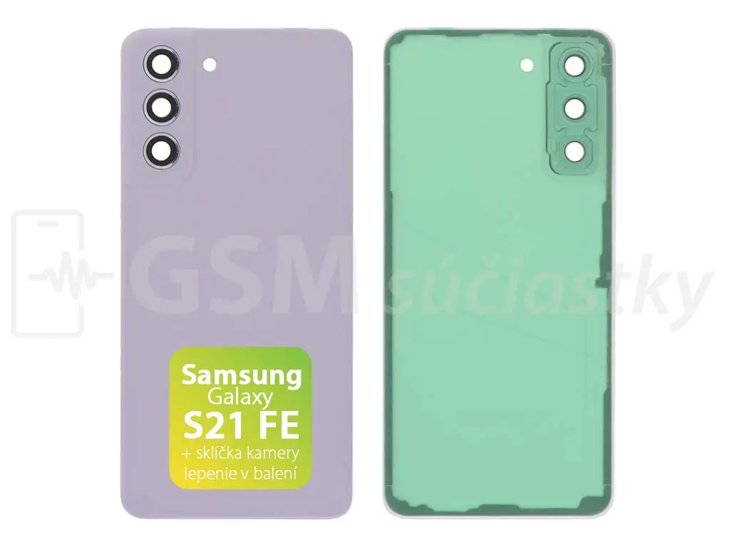 Kryt baterie Samsung G990 Galaxy S21 FE fialový