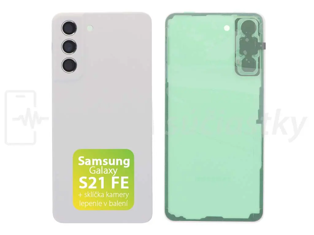 Kryt baterie Samsung G990 Galaxy S21 FE bílý