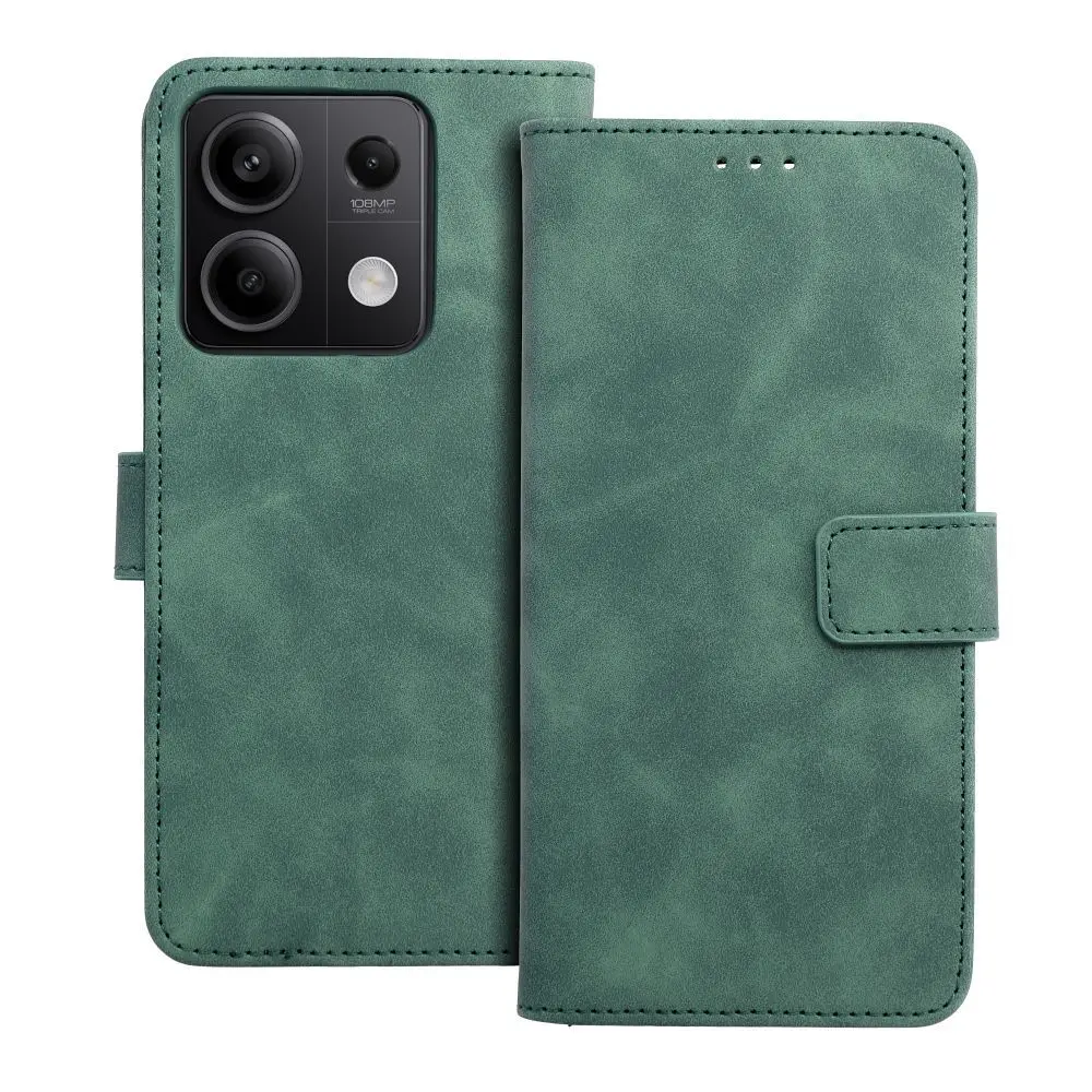 Knižní diářové pouzdro Xiaomi Redmi Note 13 5G, Zelené 1