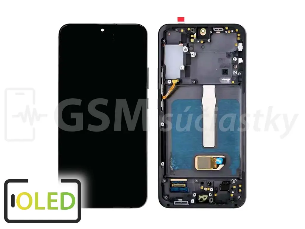Samsung S906B Galaxy S22 Plus LCD displej + dotykové sklo a rám (OLED)