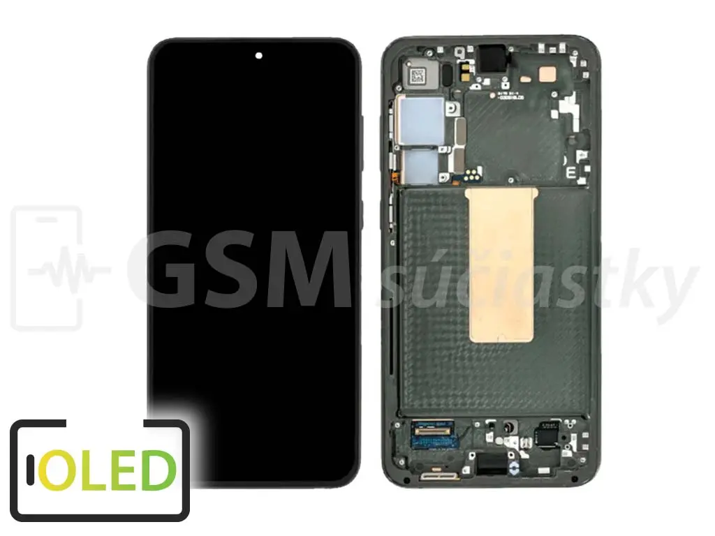 Samsung S916B Galaxy S23 Plus LCD displej + dotykové sklo a rám (OLED)