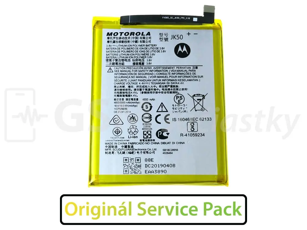 Originální baterie Motorola Moto G7 Power, G8 Power Lite, G9 Play JK50