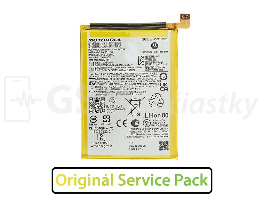 Baterie Motorola Moto E14, G14, G54 5G PC50 Original