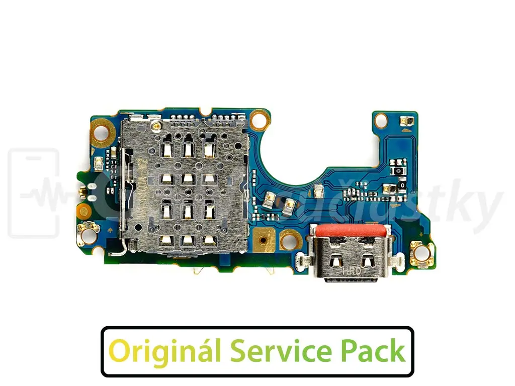Deska nabíjení Motorola Moto G85 5G nabíjecí konektor, mikrofon Originál Service Pack