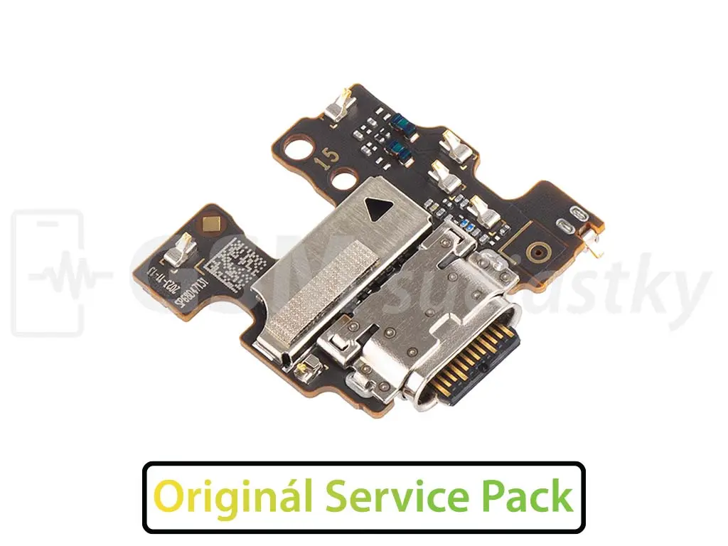 Deska nabíjení Motorola Edge 30 Ultra nabíjecí konektor, mikrofon Originál Service Pack