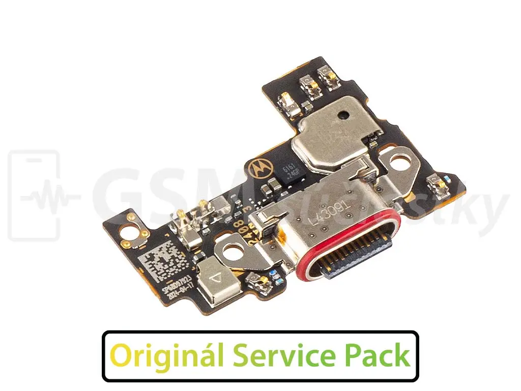 Originální PCB deska Motorola Edge 50 Ultra - nabíjecí konektor, mikrofon