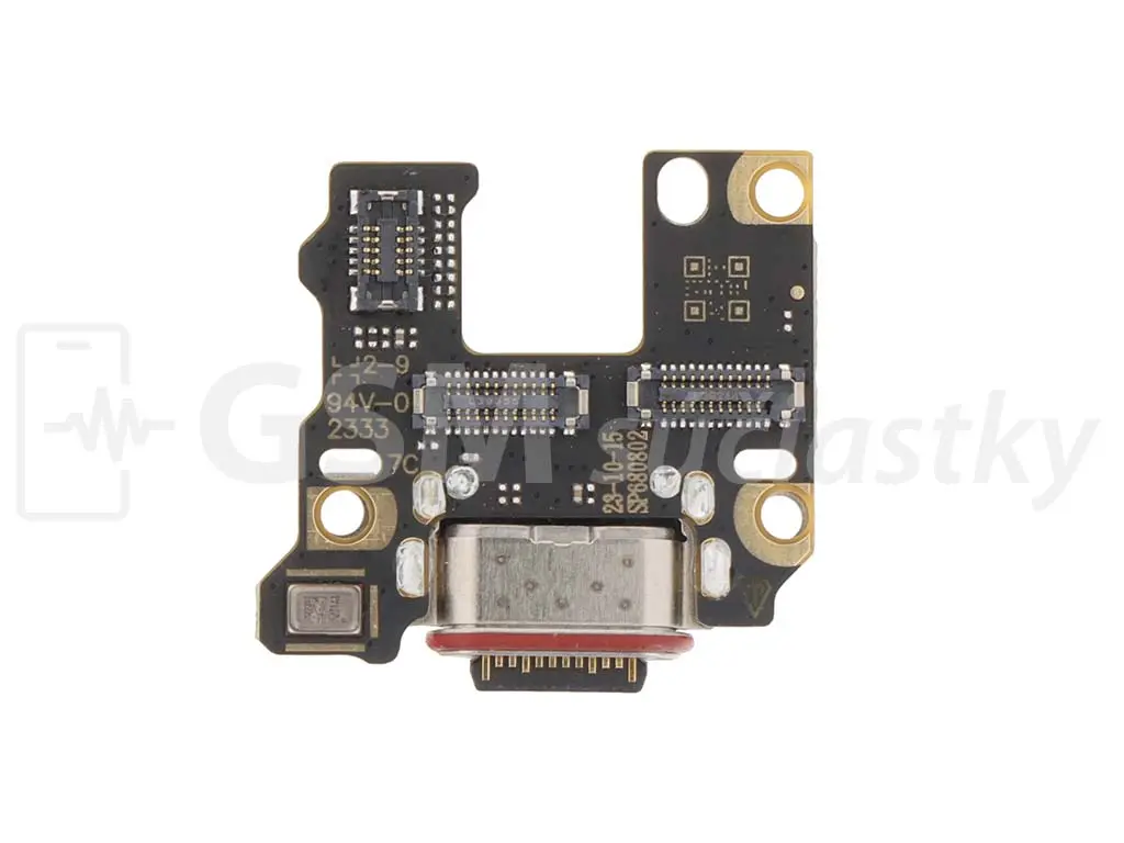 PCB deska Motorola Edge 40 Neo nabíjecí konektor, mikrofon