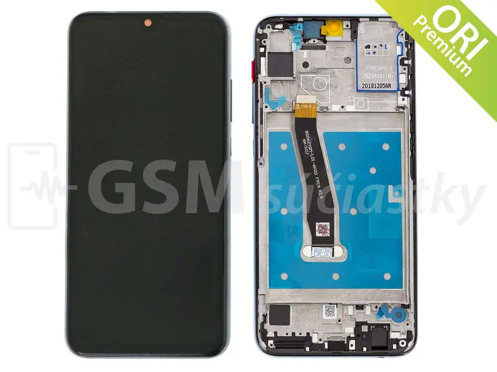 Honor 10 Lite, 20 Lite LCD displej + dotykové sklo a rám