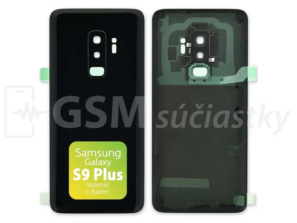 Kryt baterie Samsung G965 Galaxy S9 Plus černý